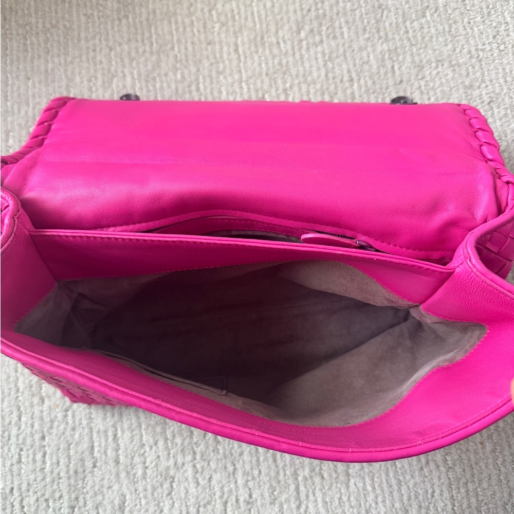 (Auth) Bottega Veneta Intrecciato Olimpia Leather Bag - Picture 3 of 8